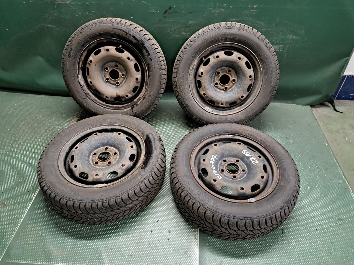 Kompletní plechová kola  ŠKODA FABIA 1999-2004